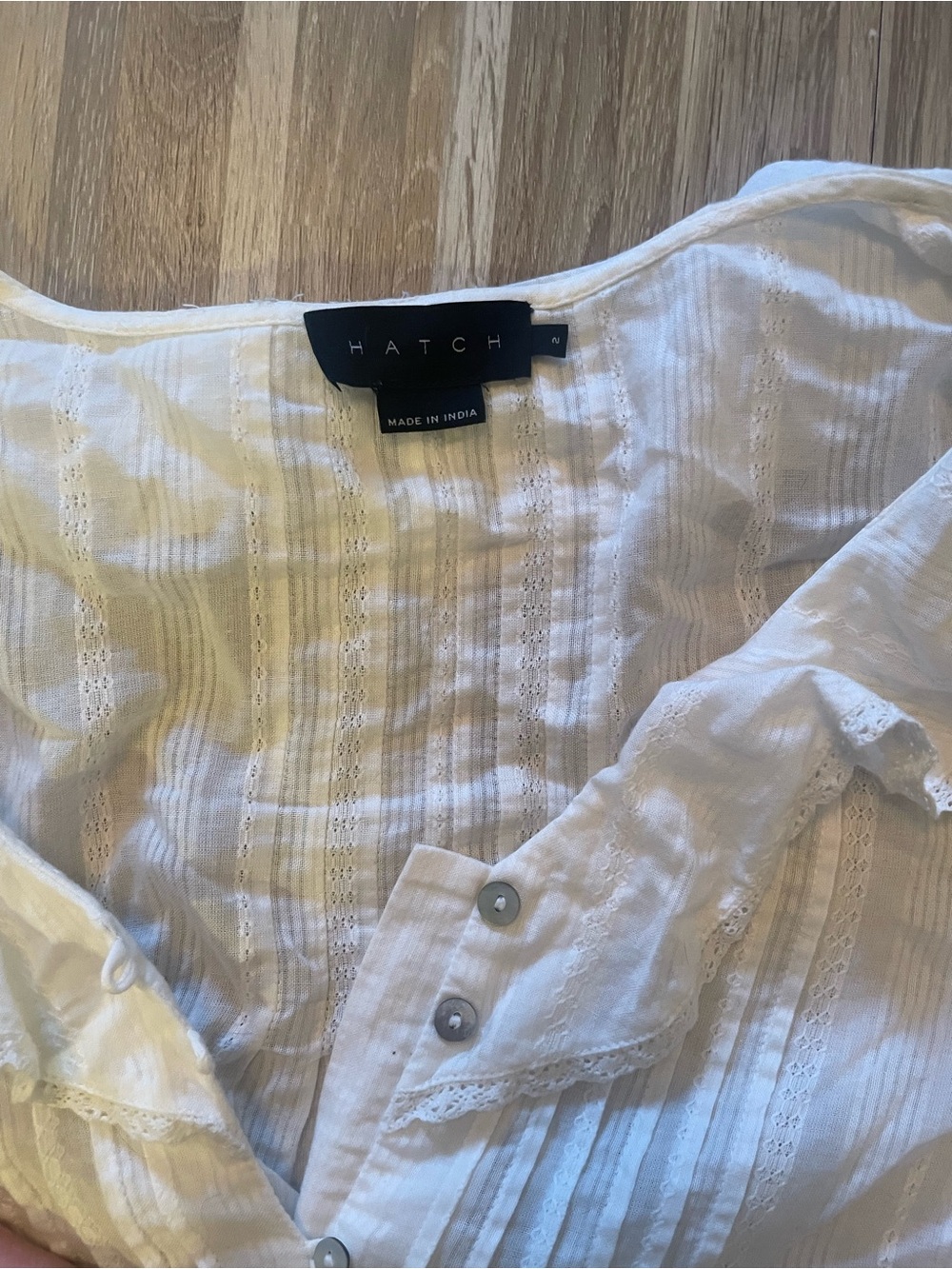 Hatch Collection Lou Lou Blouse - Picture 4 of 8